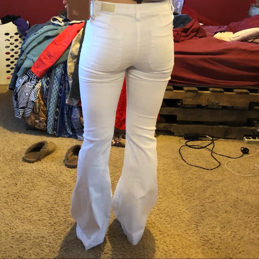 White Trouser jeans